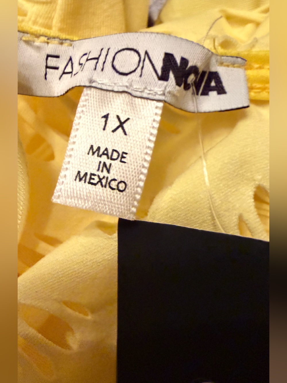 NWT Fashion Nova Yellow Enough Play Jumpsuit Size 1X - Picture 9 of 14